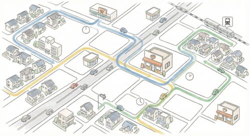 立地が9割-郊外型立地-飲食店の立地診断と店舗デザインの相談窓口