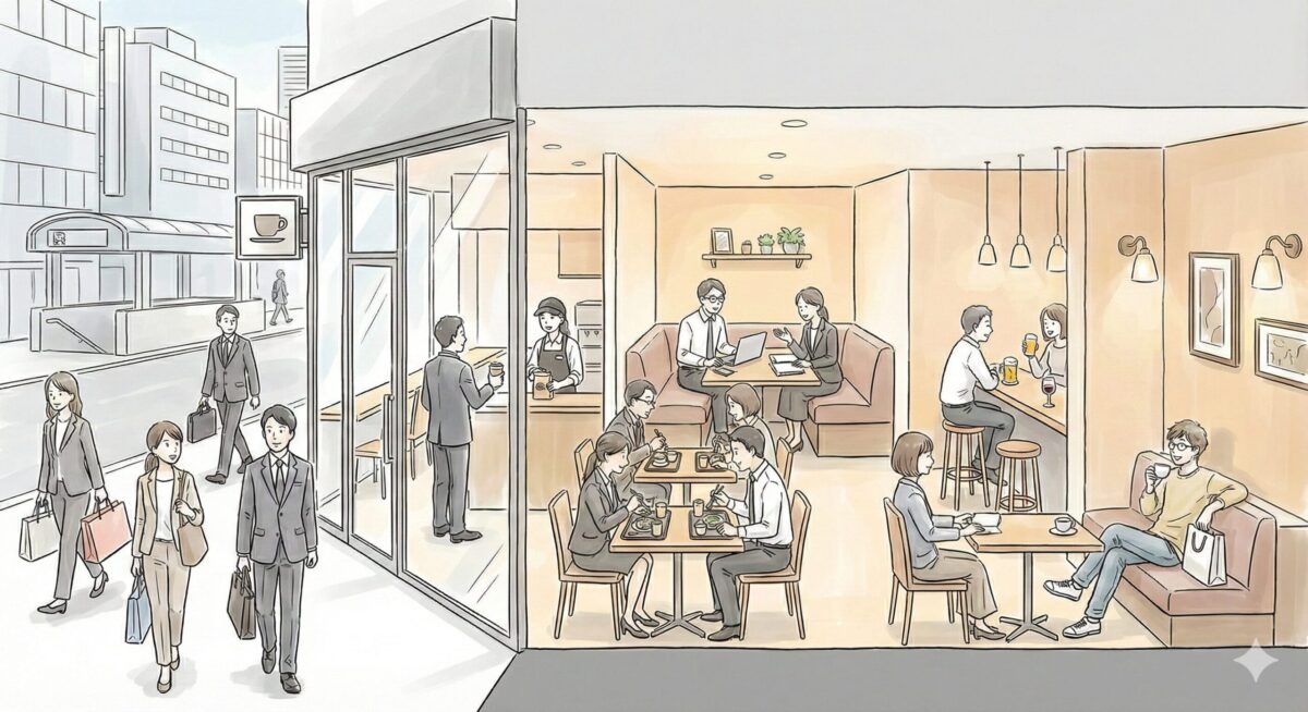 立地が9割-一貫性のあrう内装デザインの大切さ-飲食店の立地診断と店舗デザインの相談窓口