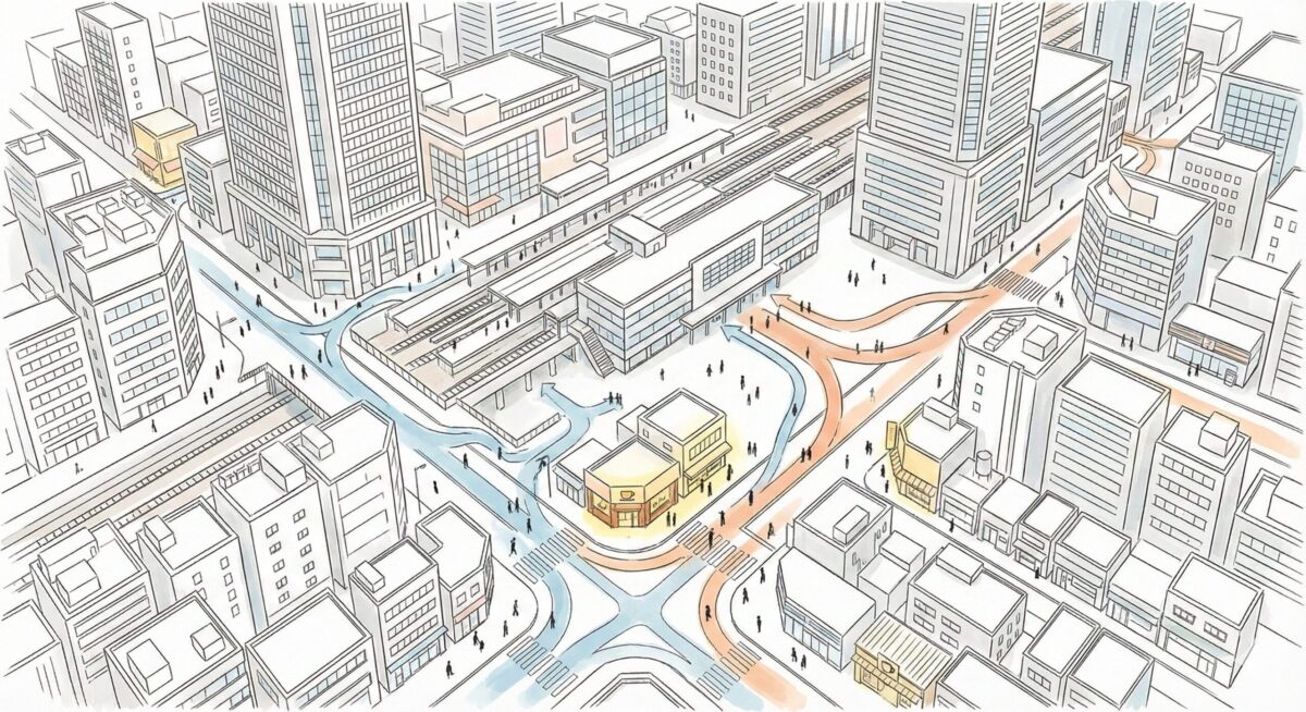 立地が9割-都市型立地-飲食店の立地診断と店舗デザインの相談窓口