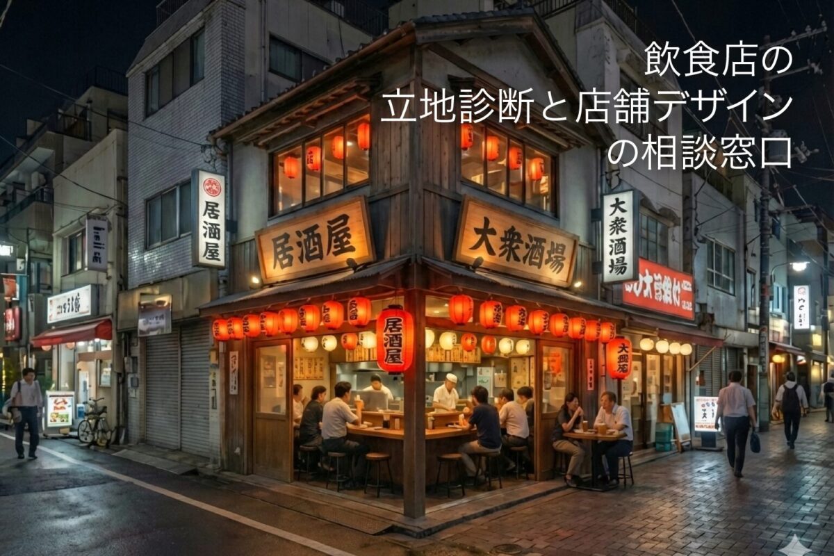 立地が9割--飲食店の立地診断と店舗デザインの相談窓口