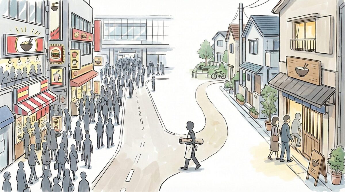 争わないことこそが個人飲食店経営の基本